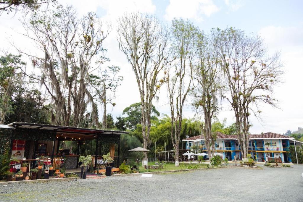 Hotel Hacienda Santa Clara Santa Rosa de Cabal Buitenkant foto