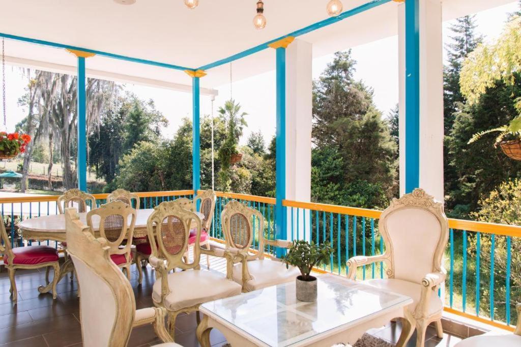 Hotel Hacienda Santa Clara Santa Rosa de Cabal Buitenkant foto