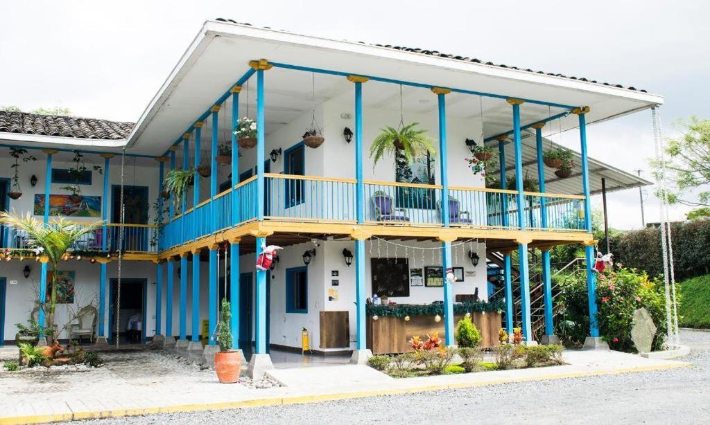 Hotel Hacienda Santa Clara Santa Rosa de Cabal Buitenkant foto