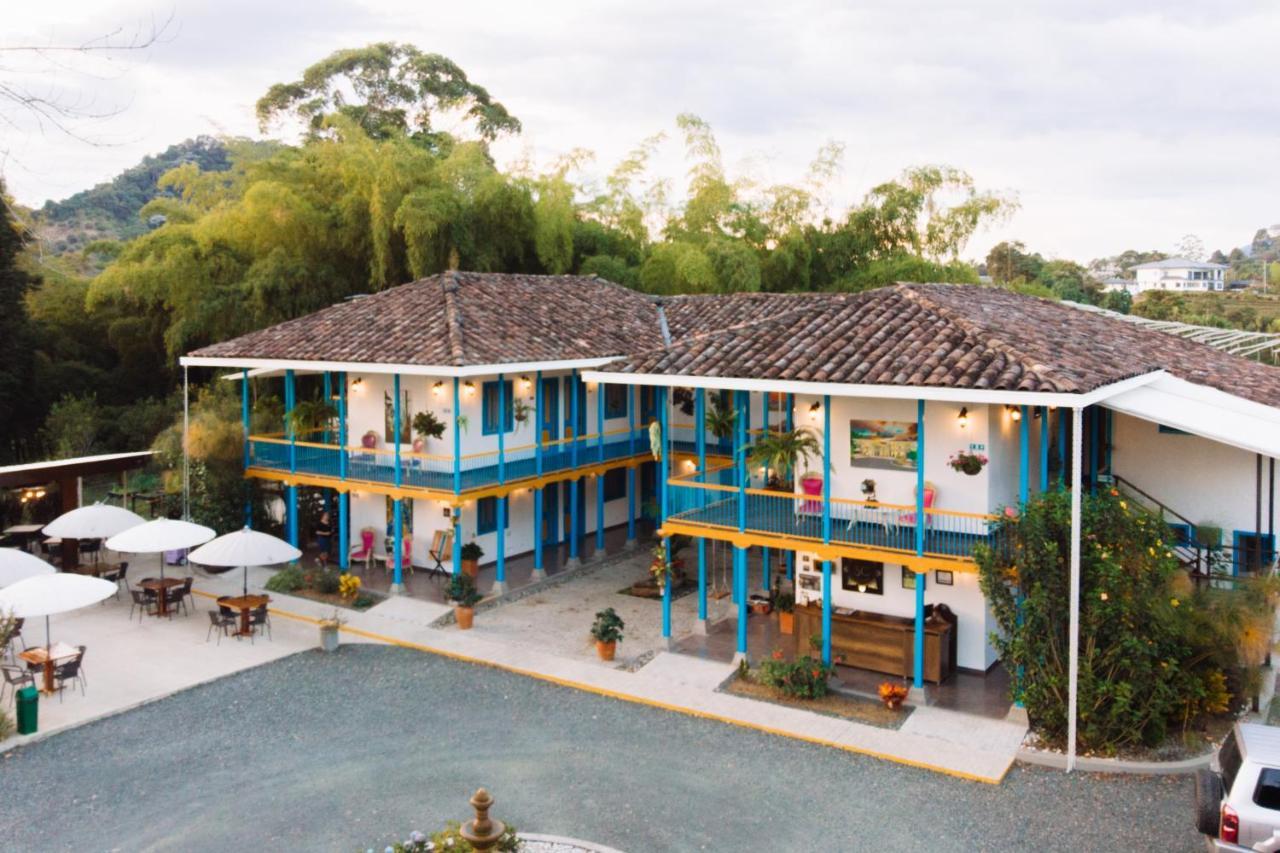 Hotel Hacienda Santa Clara Santa Rosa de Cabal Buitenkant foto